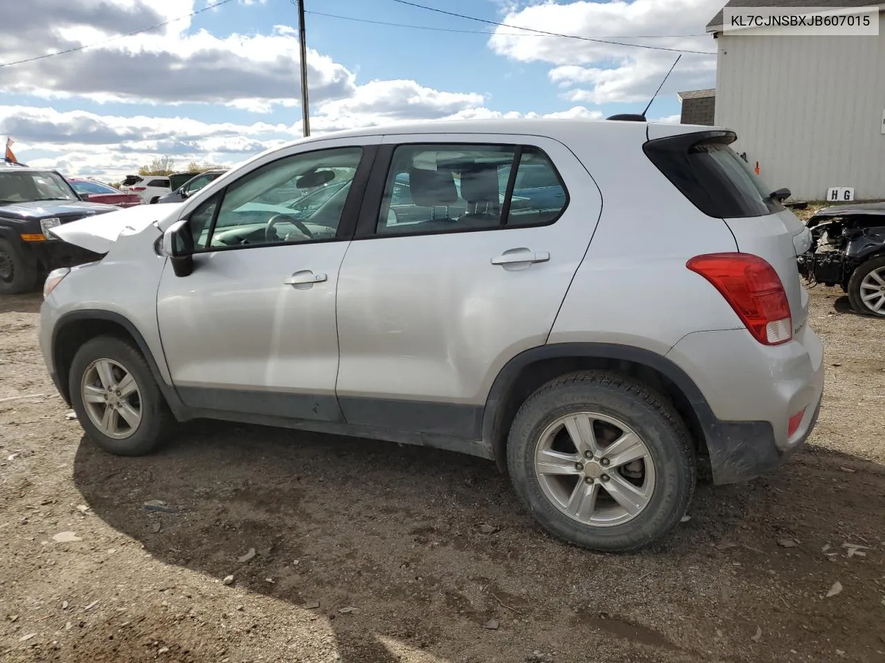 2018 Chevrolet Trax Ls VIN: KL7CJNSBXJB607015 Lot: 75915644