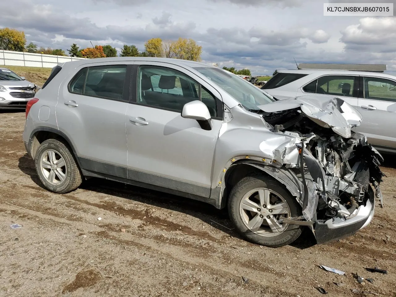 2018 Chevrolet Trax Ls VIN: KL7CJNSBXJB607015 Lot: 75915644