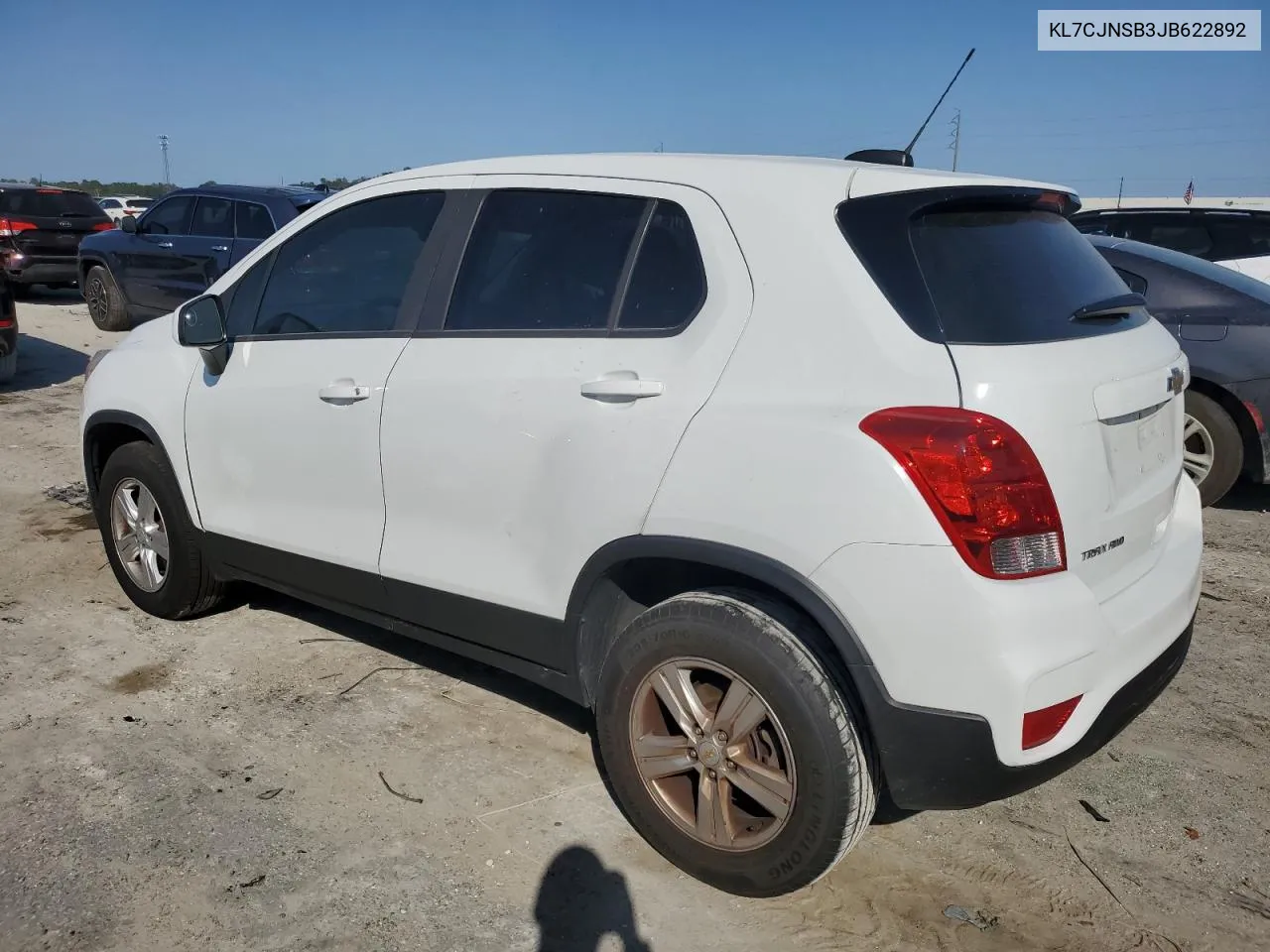 2018 Chevrolet Trax Ls VIN: KL7CJNSB3JB622892 Lot: 76168704