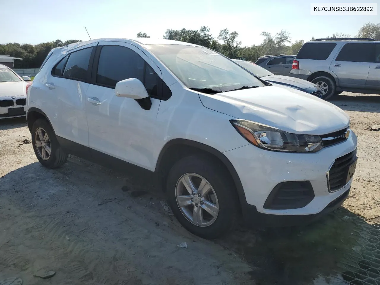 2018 Chevrolet Trax Ls VIN: KL7CJNSB3JB622892 Lot: 76168704