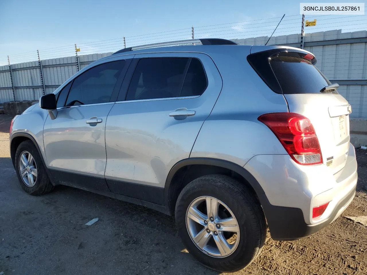 2018 Chevrolet Trax 1Lt VIN: 3GNCJLSB0JL257861 Lot: 76175834