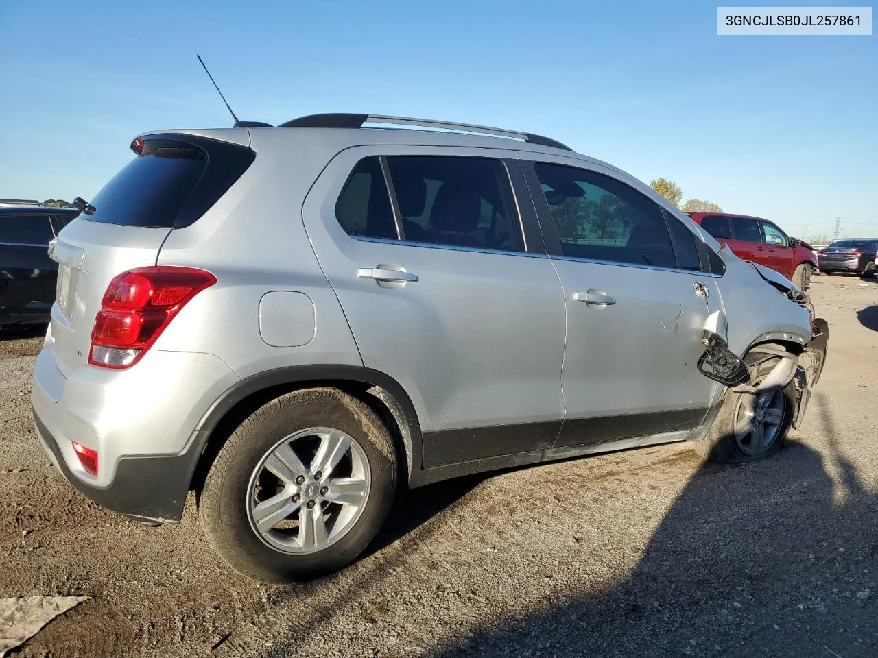 2018 Chevrolet Trax 1Lt VIN: 3GNCJLSB0JL257861 Lot: 76175834