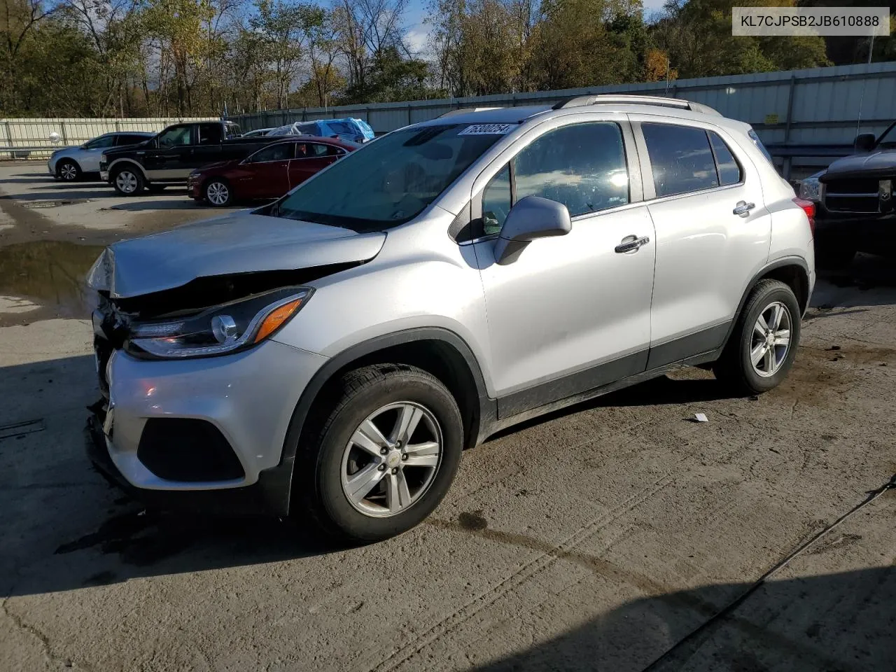 2018 Chevrolet Trax 1Lt VIN: KL7CJPSB2JB610888 Lot: 76300254