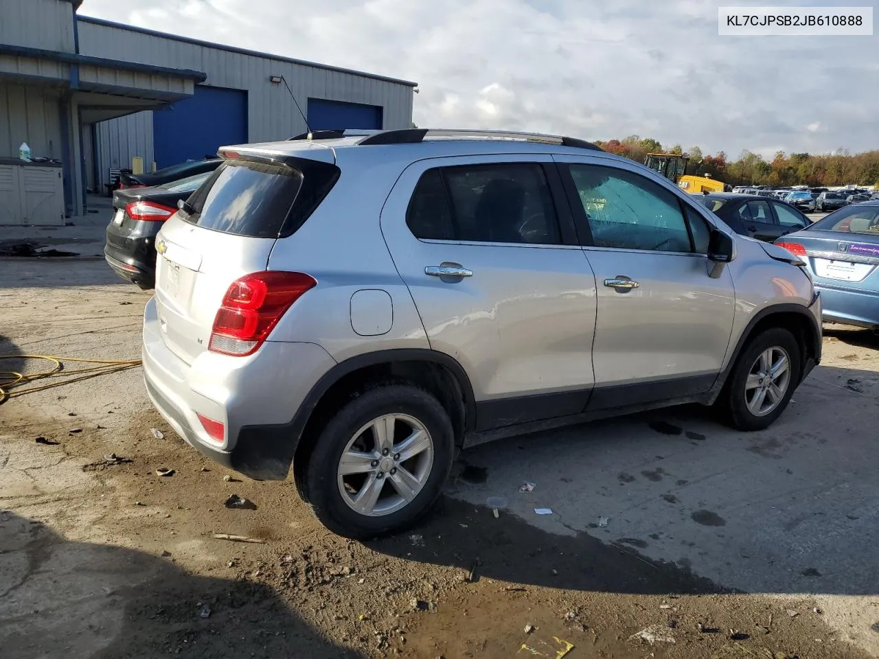 2018 Chevrolet Trax 1Lt VIN: KL7CJPSB2JB610888 Lot: 76300254