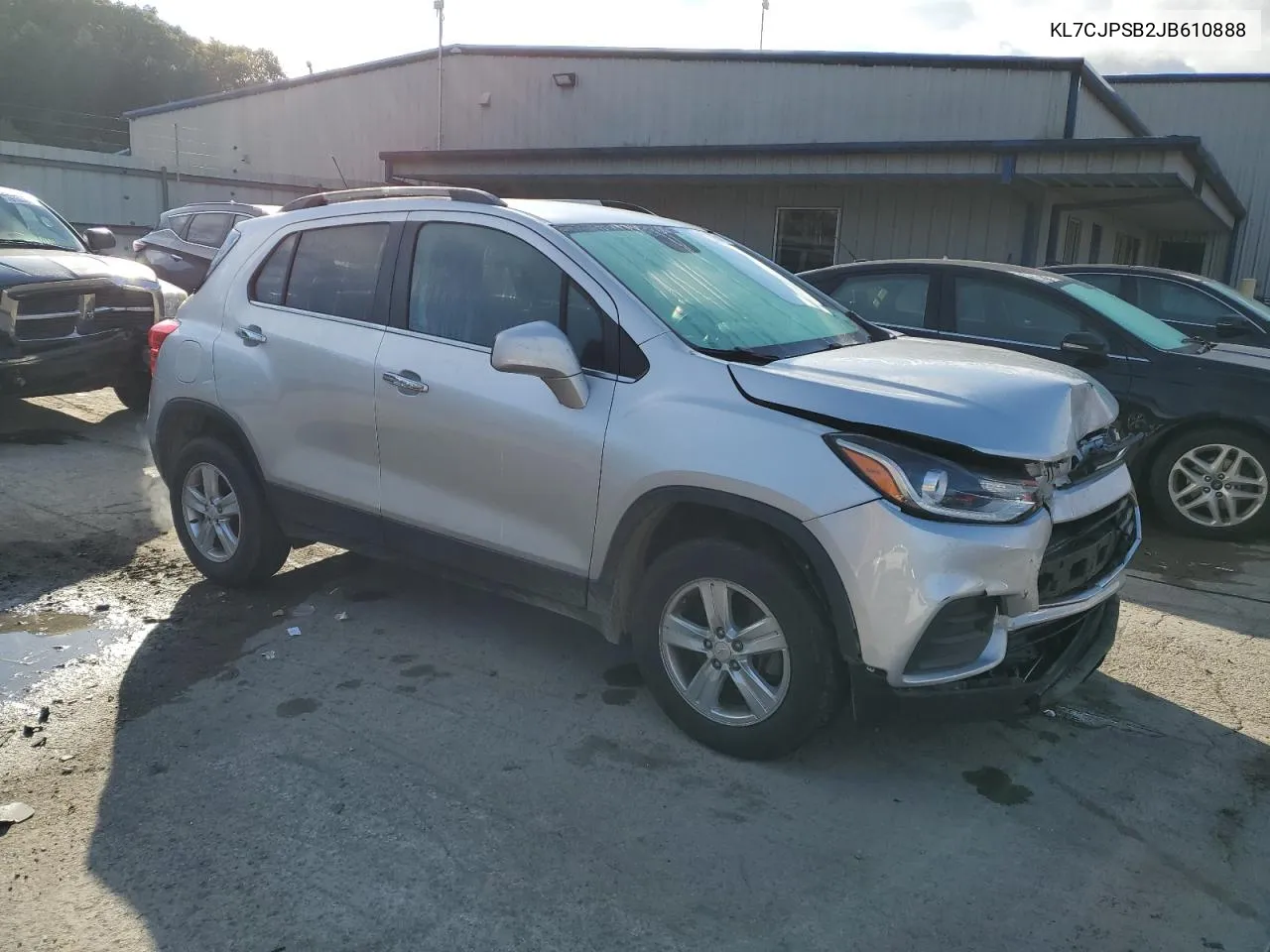 2018 Chevrolet Trax 1Lt VIN: KL7CJPSB2JB610888 Lot: 76300254