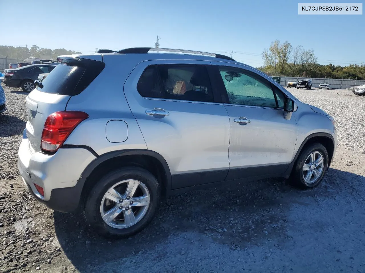 2018 Chevrolet Trax 1Lt VIN: KL7CJPSB2JB612172 Lot: 76347874