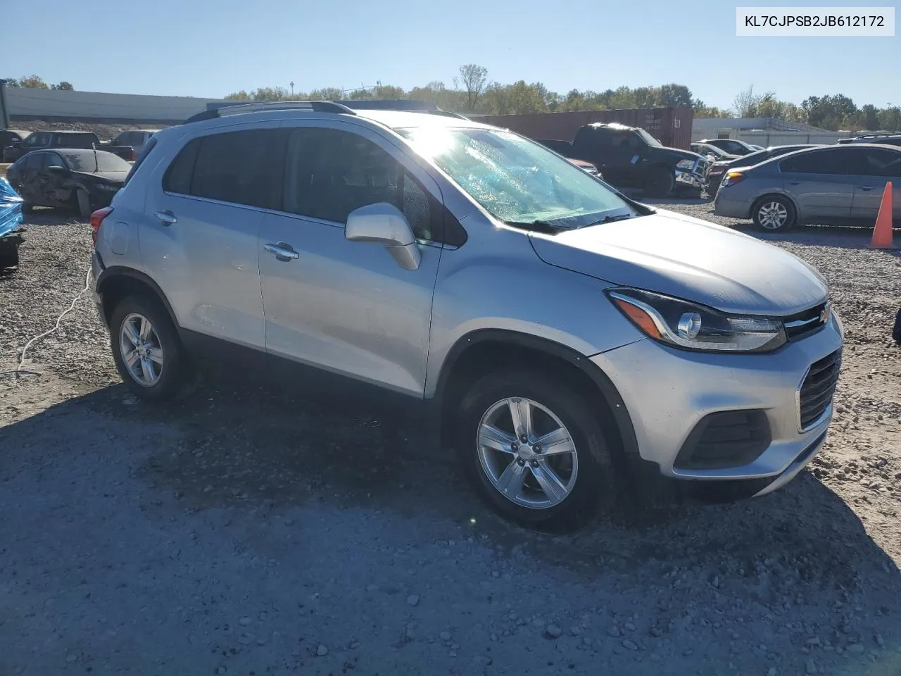 2018 Chevrolet Trax 1Lt VIN: KL7CJPSB2JB612172 Lot: 76347874