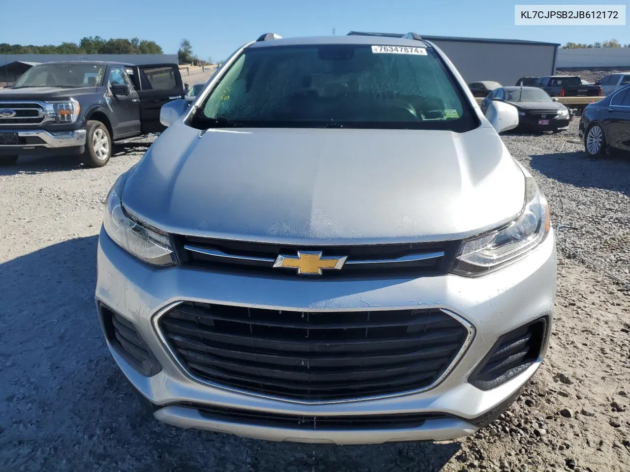 2018 Chevrolet Trax 1Lt VIN: KL7CJPSB2JB612172 Lot: 76347874