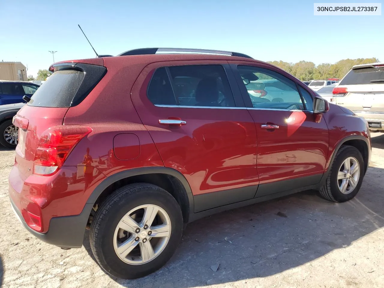 2018 Chevrolet Trax 1Lt VIN: 3GNCJPSB2JL273387 Lot: 76456244