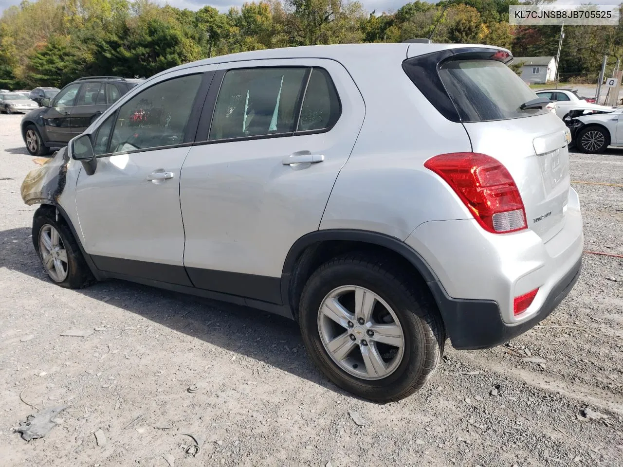 2018 Chevrolet Trax Ls VIN: KL7CJNSB8JB705525 Lot: 76515714