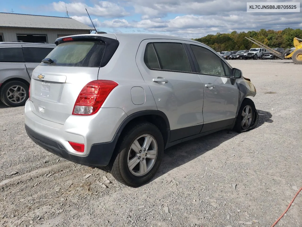 2018 Chevrolet Trax Ls VIN: KL7CJNSB8JB705525 Lot: 76515714