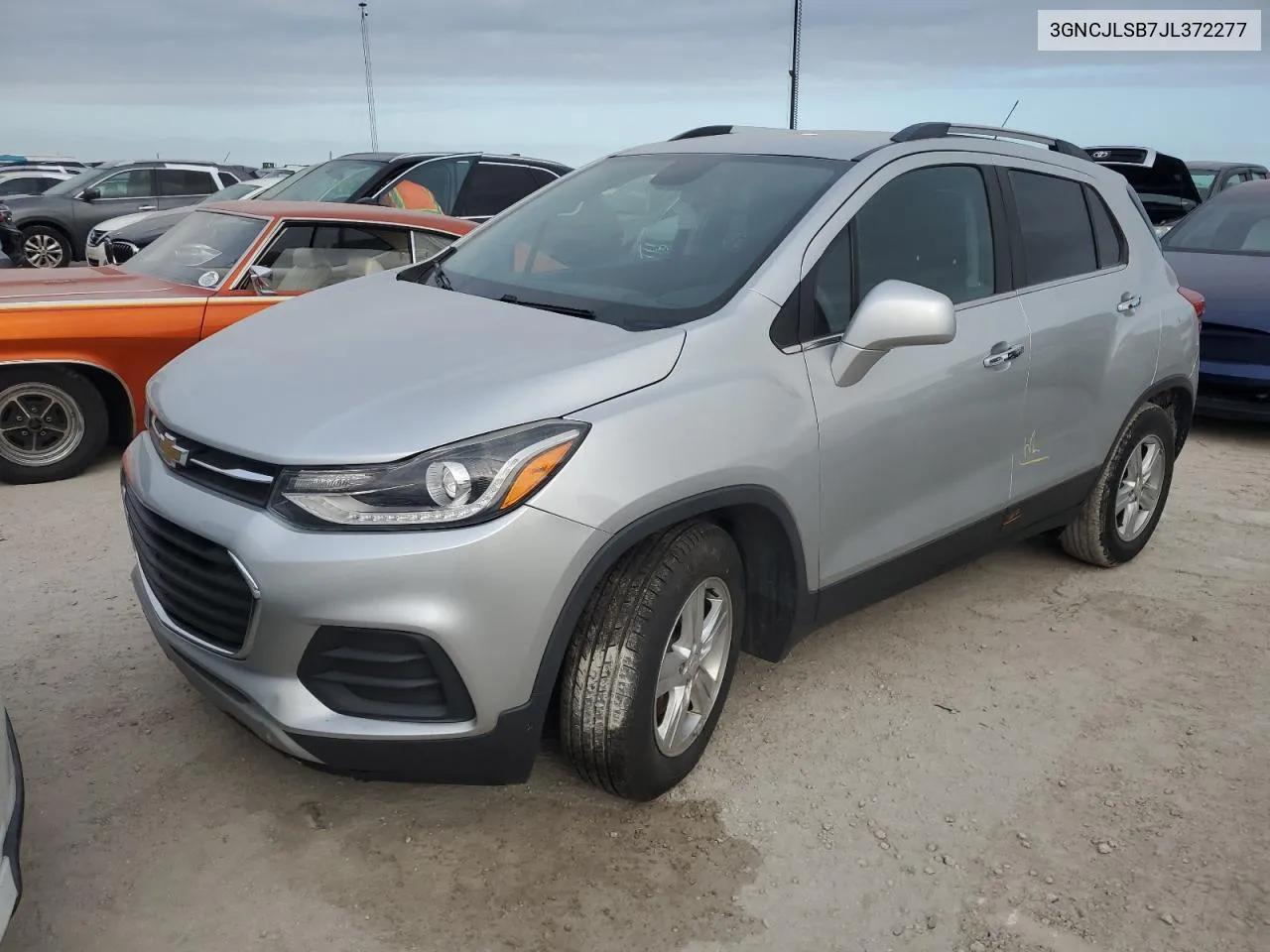 2018 Chevrolet Trax 1Lt VIN: 3GNCJLSB7JL372277 Lot: 76842134