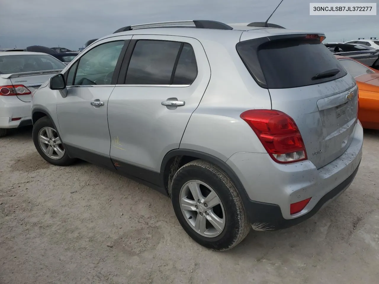 2018 Chevrolet Trax 1Lt VIN: 3GNCJLSB7JL372277 Lot: 76842134