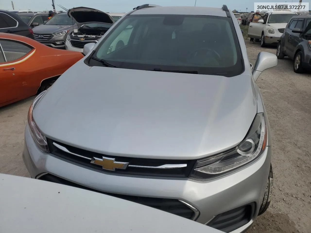 2018 Chevrolet Trax 1Lt VIN: 3GNCJLSB7JL372277 Lot: 76842134