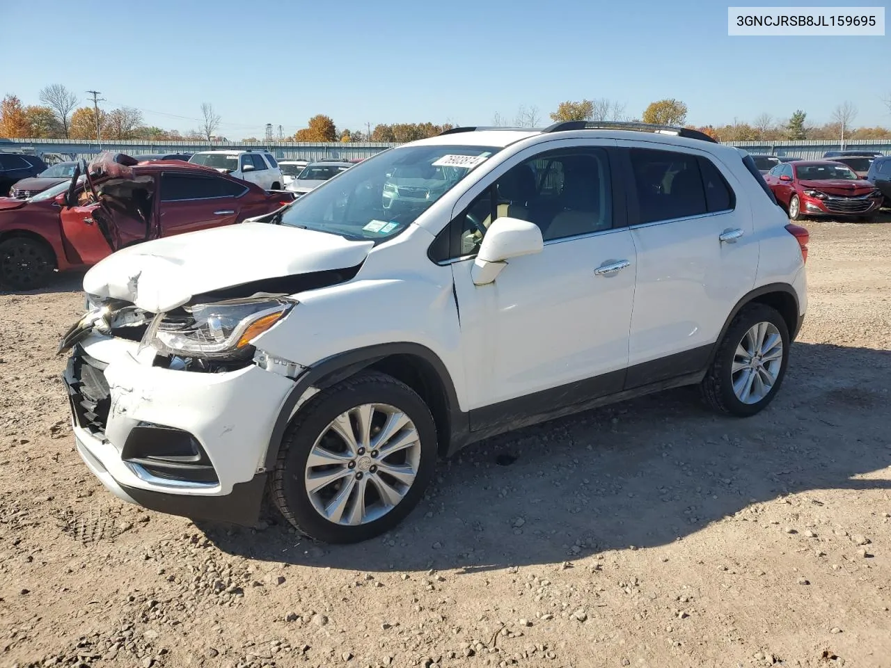 3GNCJRSB8JL159695 2018 Chevrolet Trax Premier