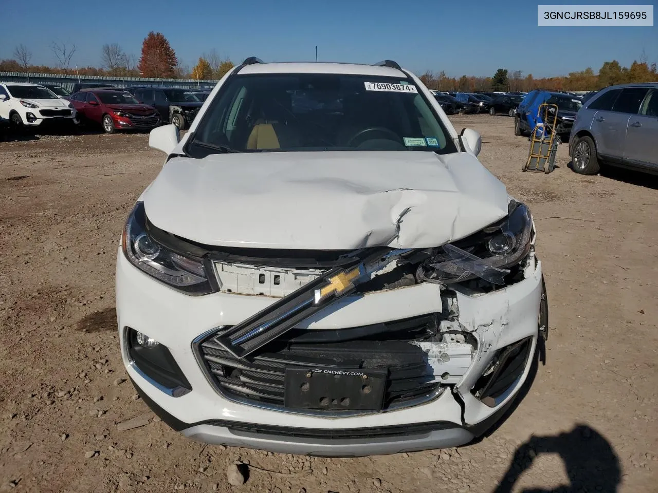 3GNCJRSB8JL159695 2018 Chevrolet Trax Premier