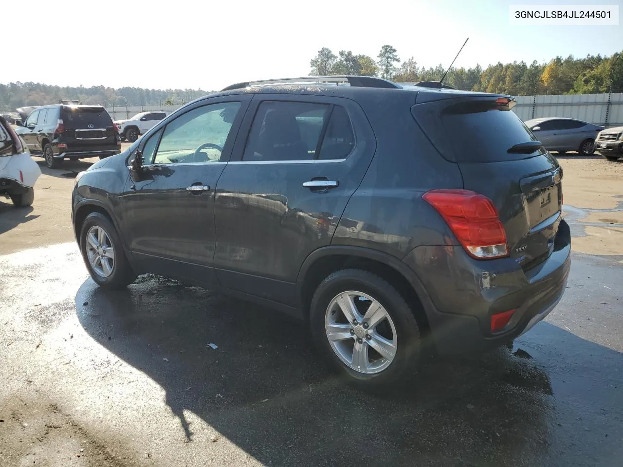 2018 Chevrolet Trax 1Lt VIN: 3GNCJLSB4JL244501 Lot: 77209904