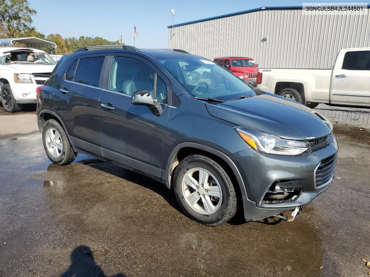 3GNCJLSB4JL244501 2018 Chevrolet Trax 1Lt