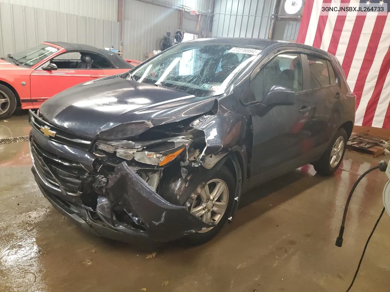 3GNCJNSBXJL264733 2018 Chevrolet Trax Ls