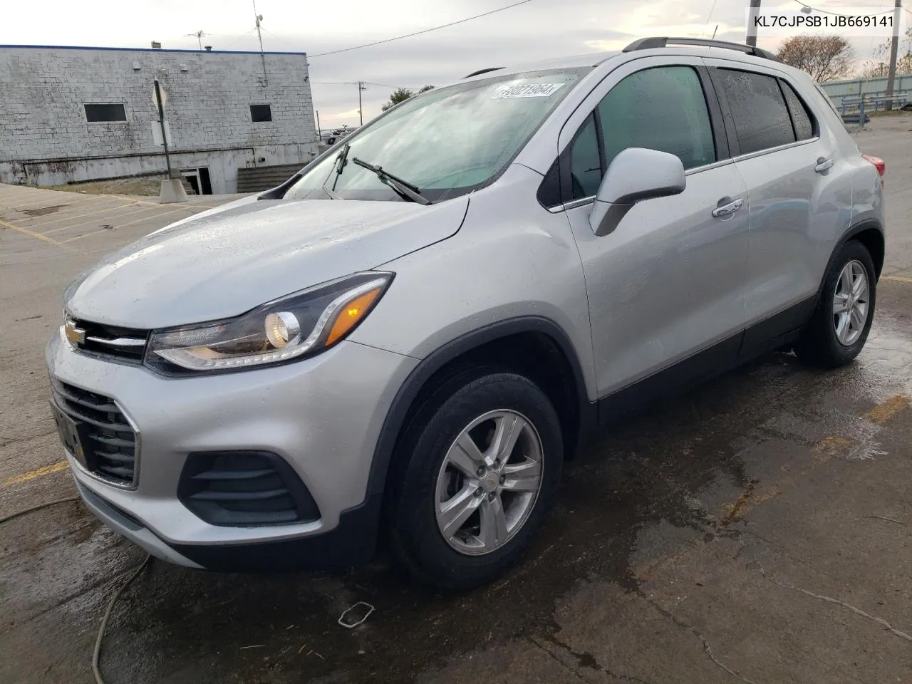 2018 Chevrolet Trax 1Lt VIN: KL7CJPSB1JB669141 Lot: 78021964