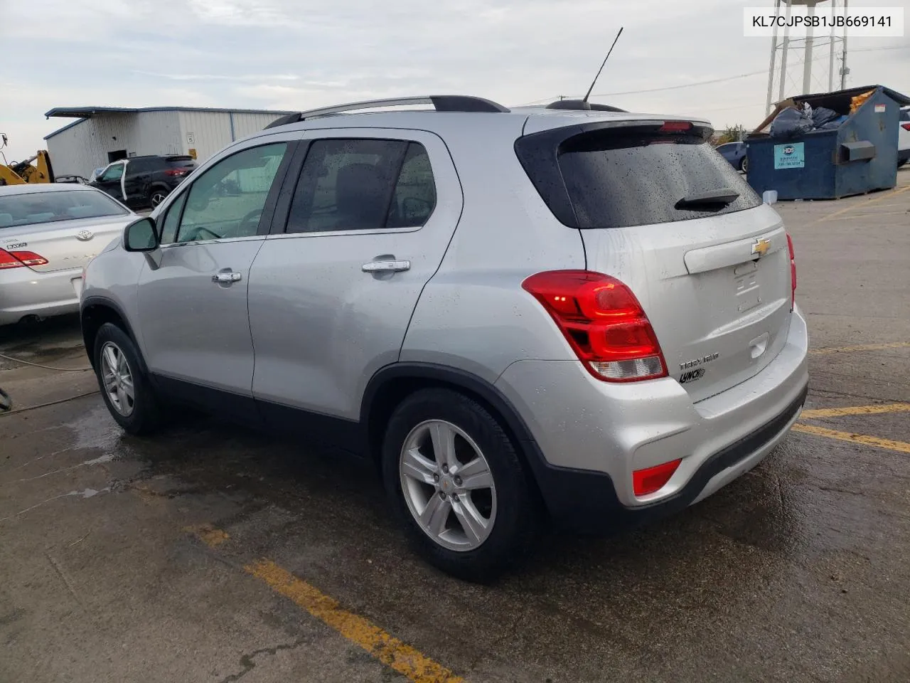 2018 Chevrolet Trax 1Lt VIN: KL7CJPSB1JB669141 Lot: 78021964