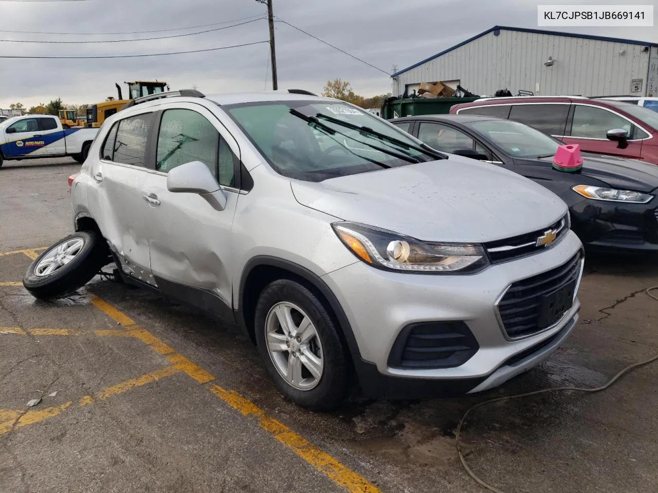 2018 Chevrolet Trax 1Lt VIN: KL7CJPSB1JB669141 Lot: 78021964