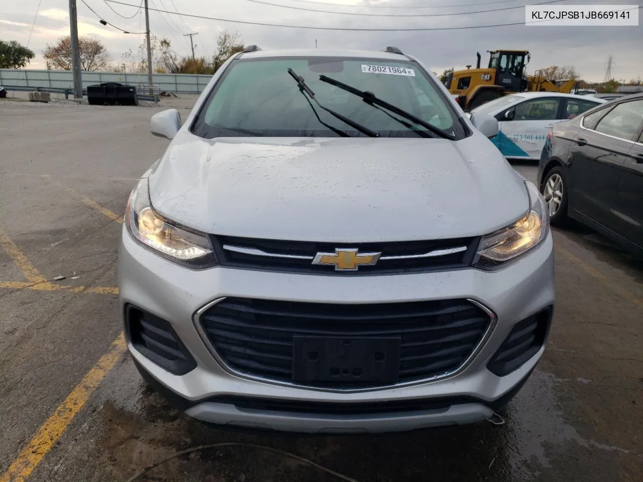 2018 Chevrolet Trax 1Lt VIN: KL7CJPSB1JB669141 Lot: 78021964