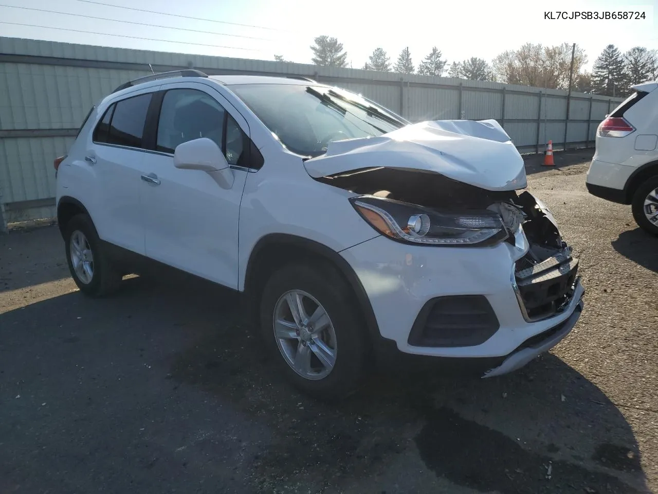 2018 Chevrolet Trax 1Lt VIN: KL7CJPSB3JB658724 Lot: 78415284