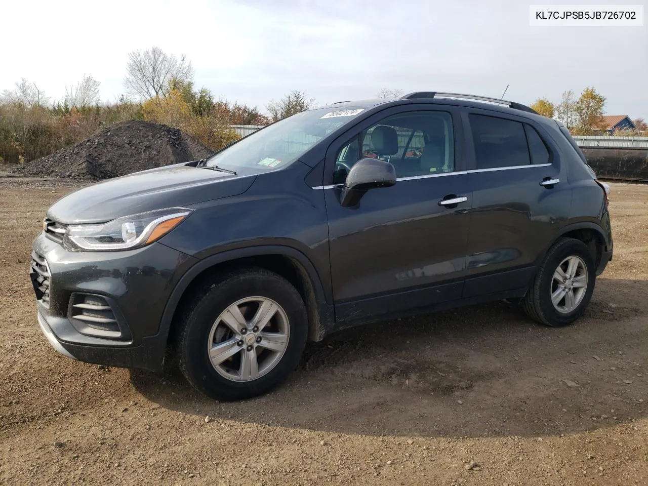 2018 Chevrolet Trax 1Lt VIN: KL7CJPSB5JB726702 Lot: 78502124