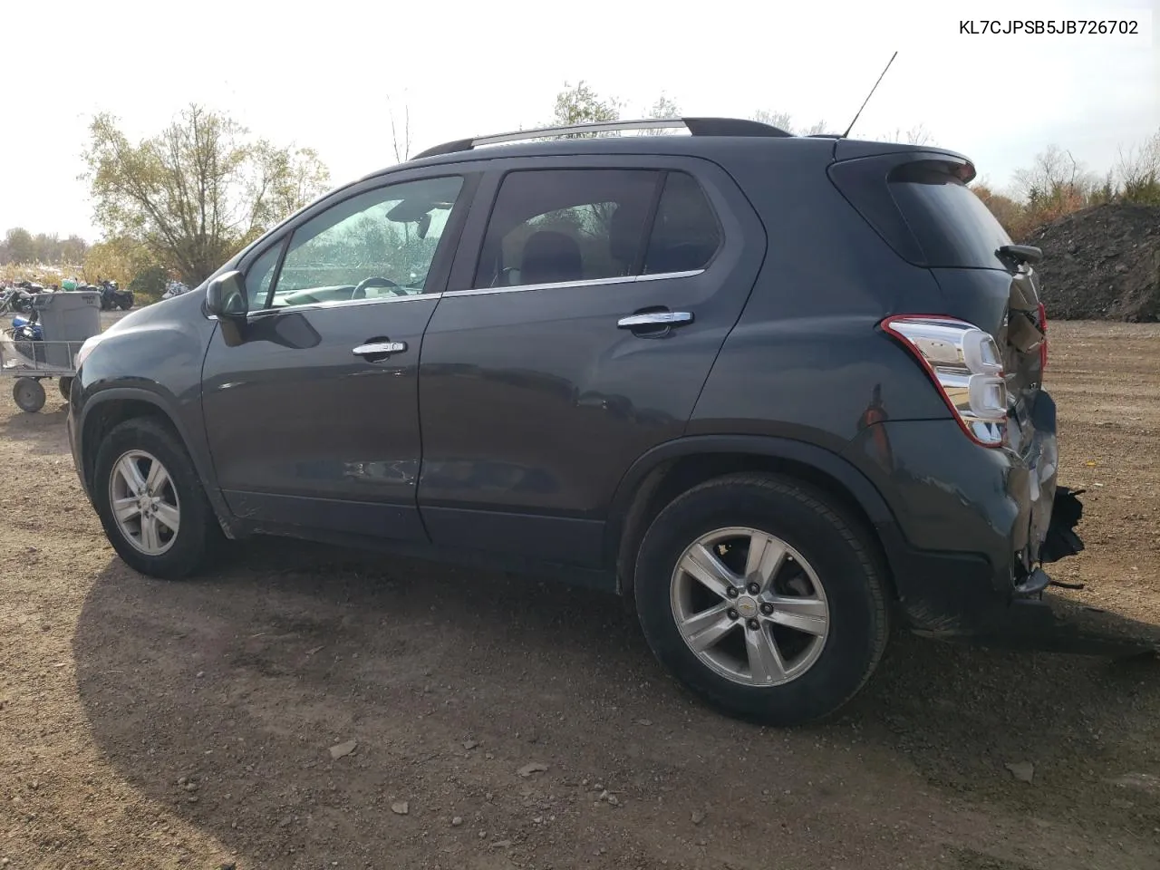 2018 Chevrolet Trax 1Lt VIN: KL7CJPSB5JB726702 Lot: 78502124