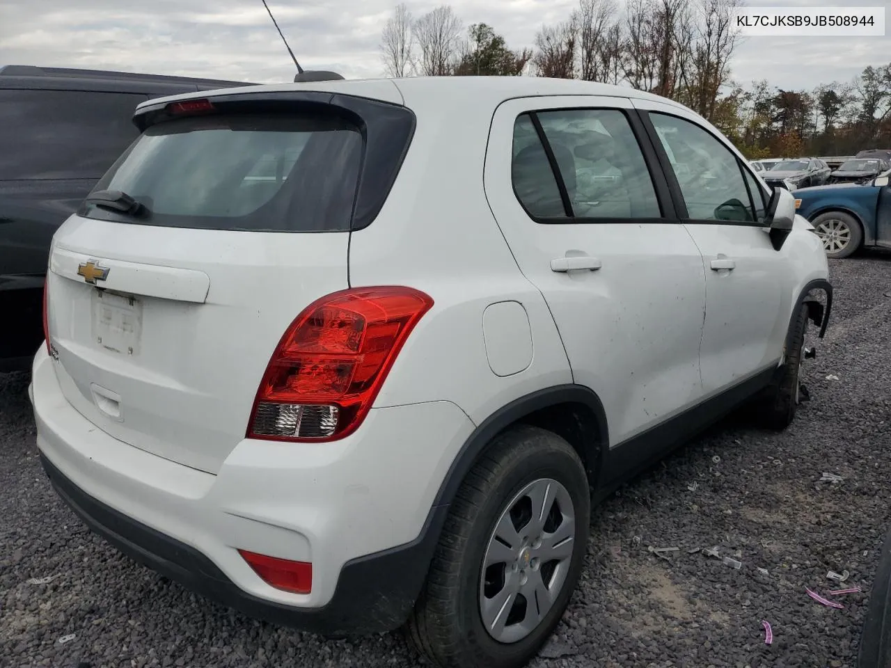 2018 Chevrolet Trax Ls VIN: KL7CJKSB9JB508944 Lot: 78787634