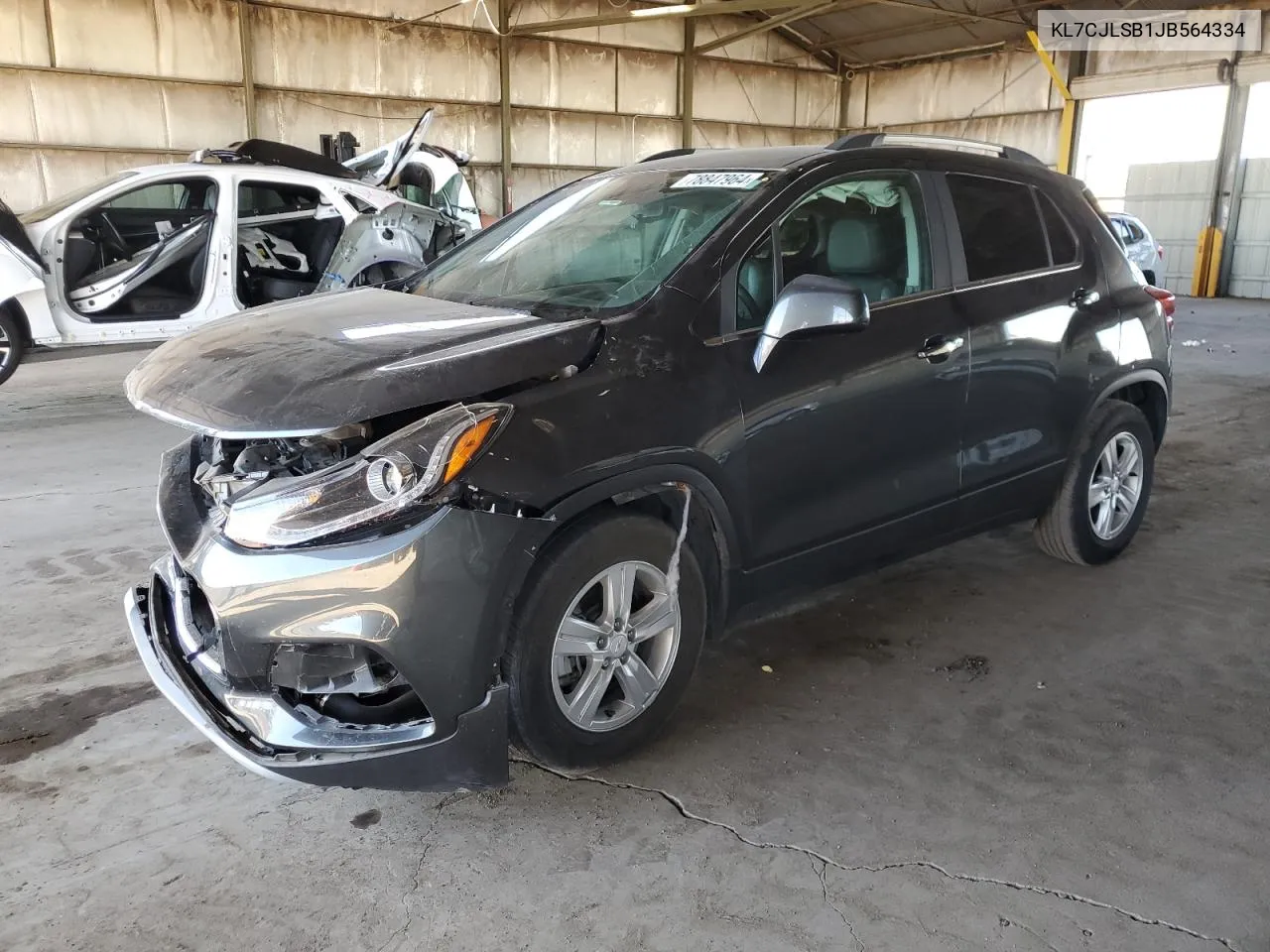 2018 Chevrolet Trax 1Lt VIN: KL7CJLSB1JB564334 Lot: 78847964