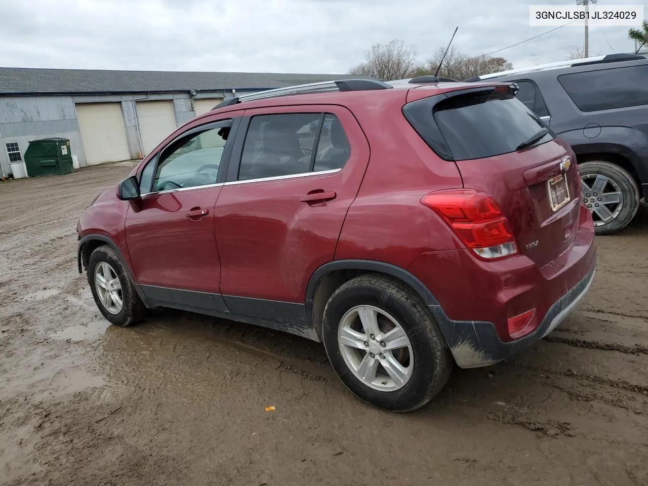 2018 Chevrolet Trax 1Lt VIN: 3GNCJLSB1JL324029 Lot: 78938014