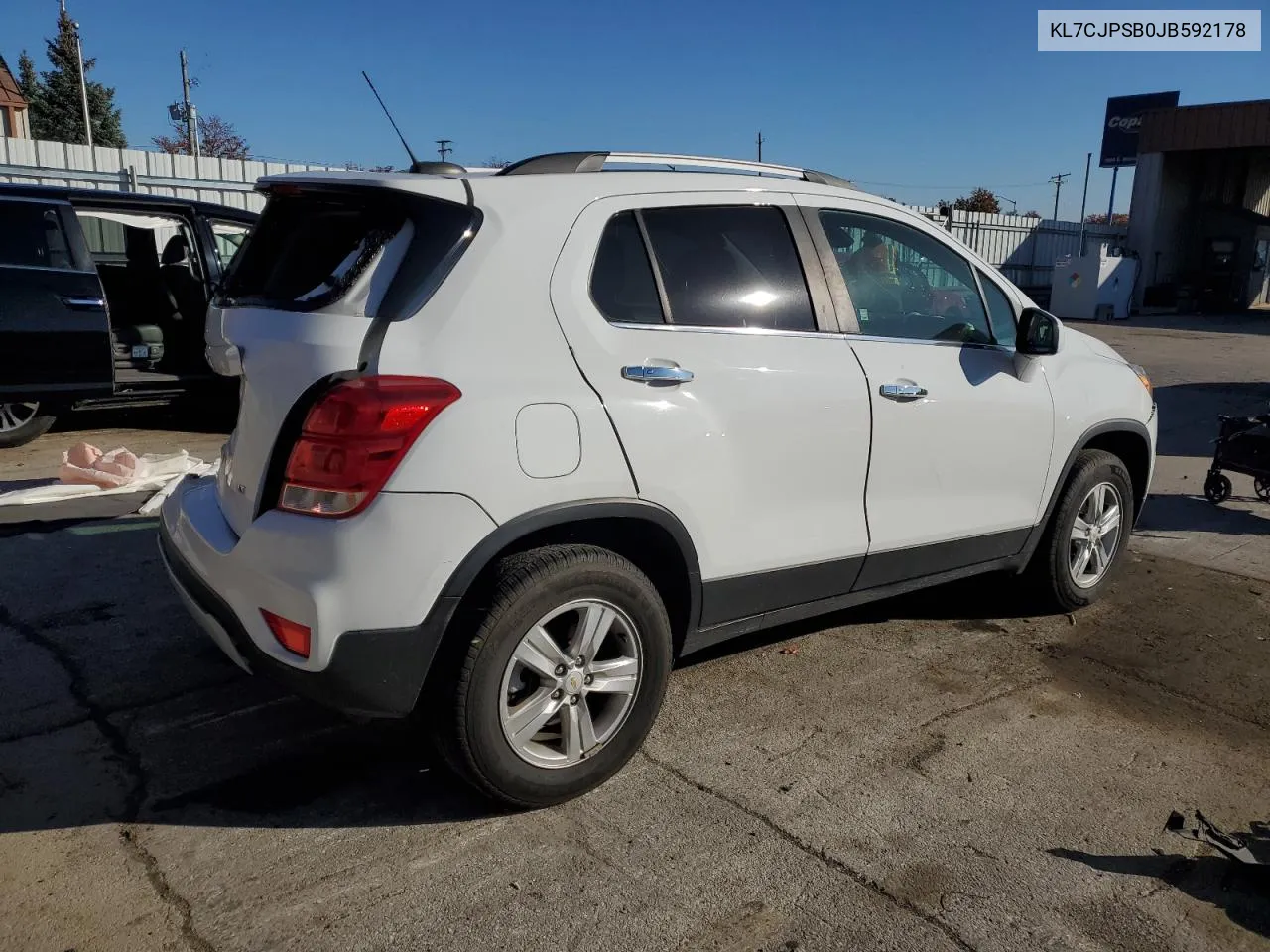 2018 Chevrolet Trax 1Lt VIN: KL7CJPSB0JB592178 Lot: 79466724