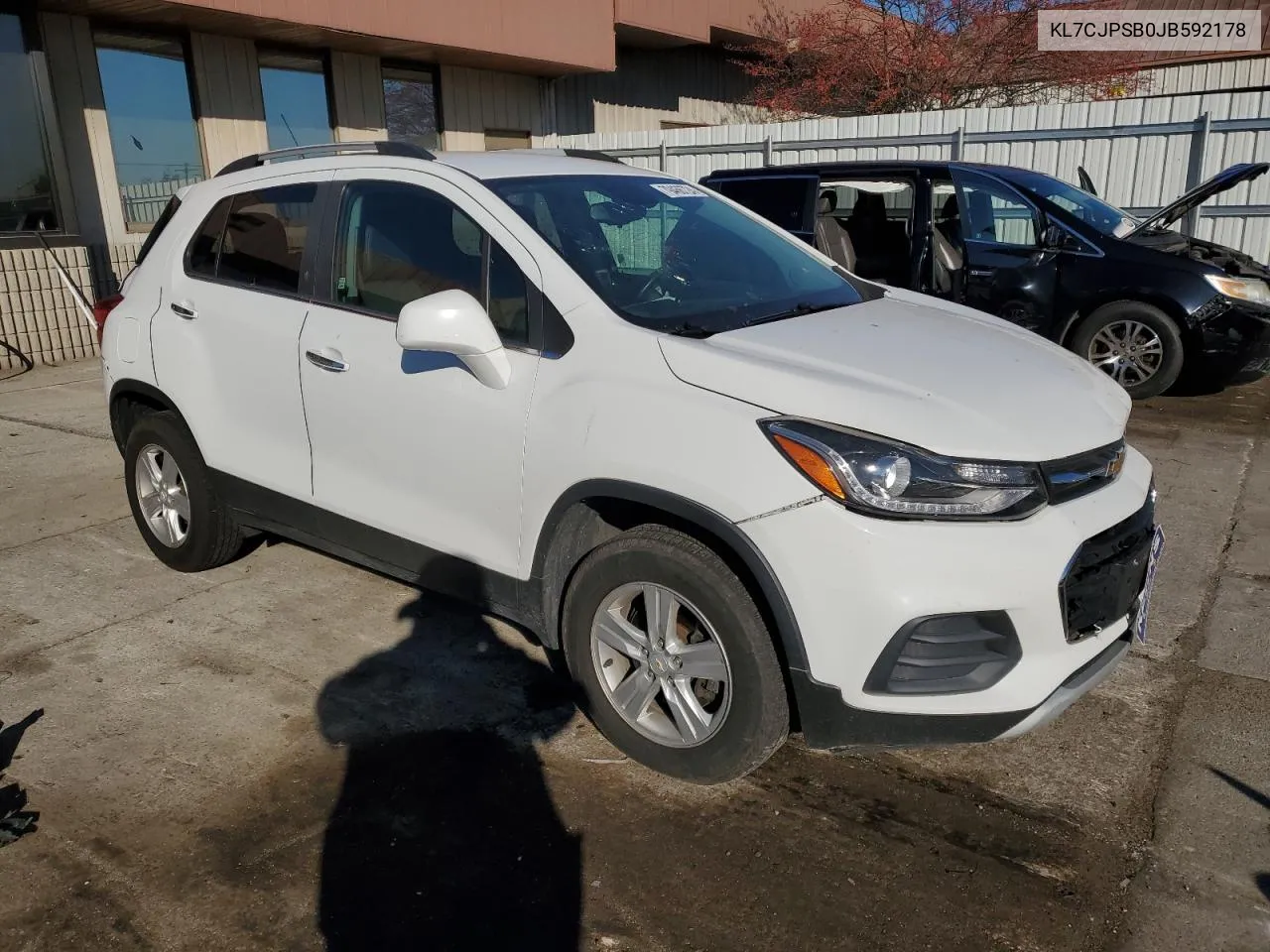 2018 Chevrolet Trax 1Lt VIN: KL7CJPSB0JB592178 Lot: 79466724