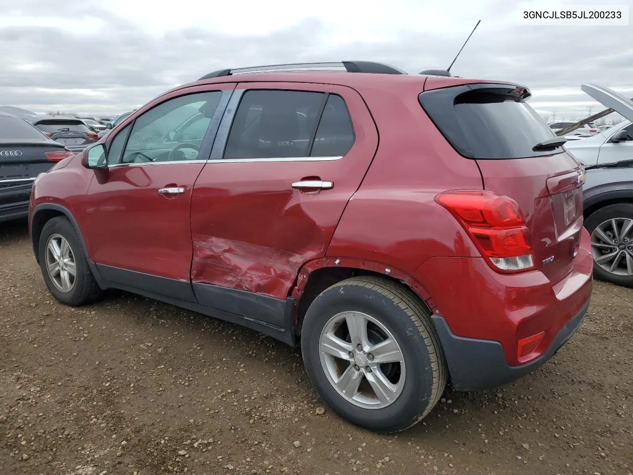 2018 Chevrolet Trax 1Lt VIN: 3GNCJLSB5JL200233 Lot: 79531874