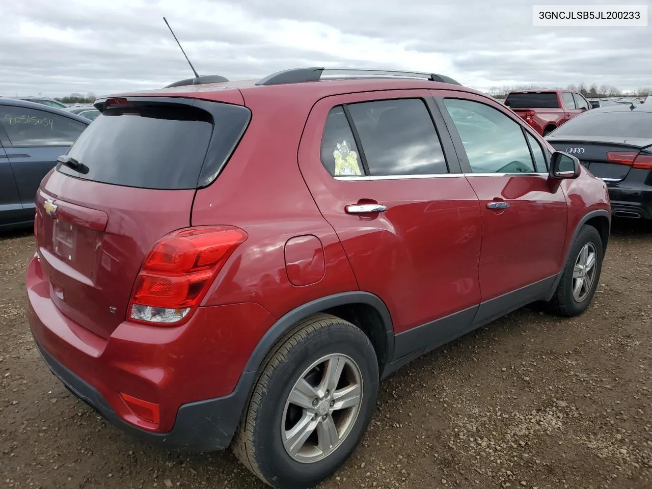 2018 Chevrolet Trax 1Lt VIN: 3GNCJLSB5JL200233 Lot: 79531874