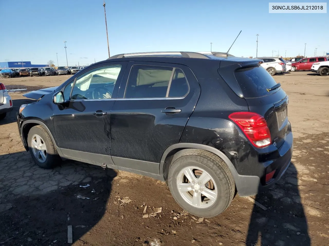 2018 Chevrolet Trax 1Lt VIN: 3GNCJLSB6JL212018 Lot: 79669564