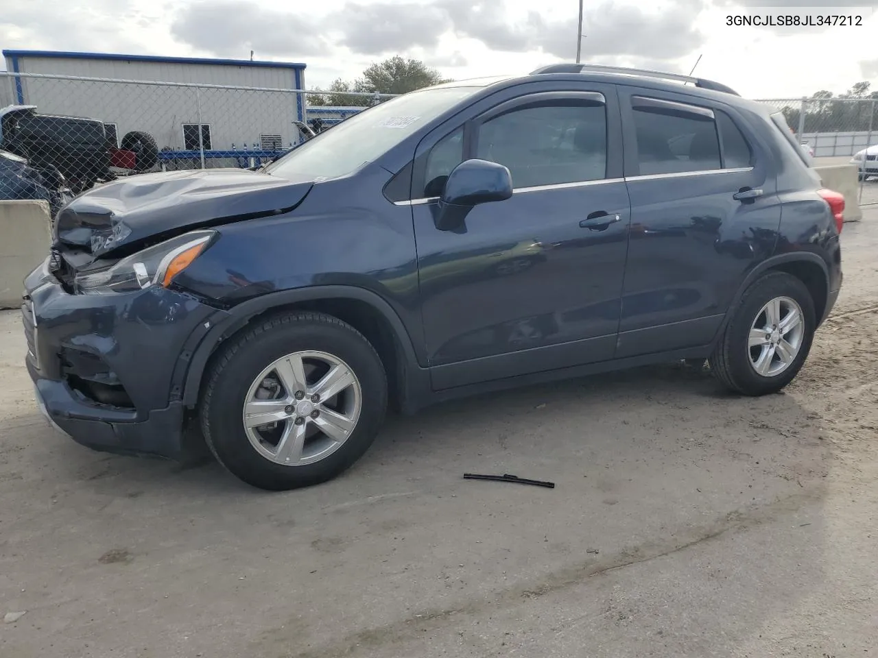 2018 Chevrolet Trax 1Lt VIN: 3GNCJLSB8JL347212 Lot: 79671354