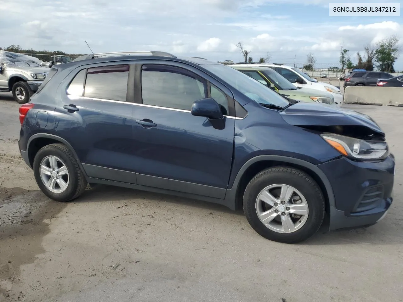 2018 Chevrolet Trax 1Lt VIN: 3GNCJLSB8JL347212 Lot: 79671354