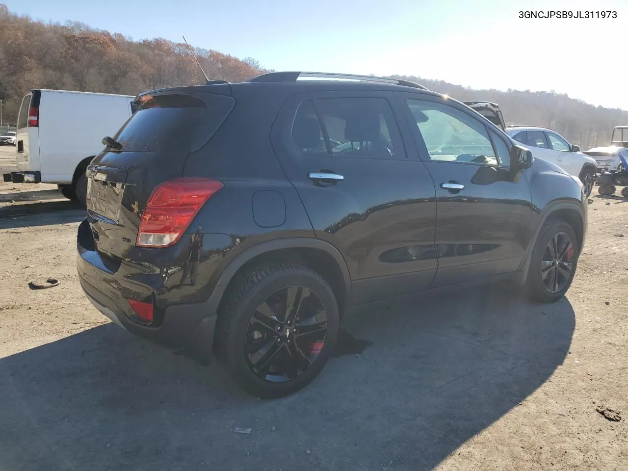 2018 Chevrolet Trax 1Lt VIN: 3GNCJPSB9JL311973 Lot: 79950084