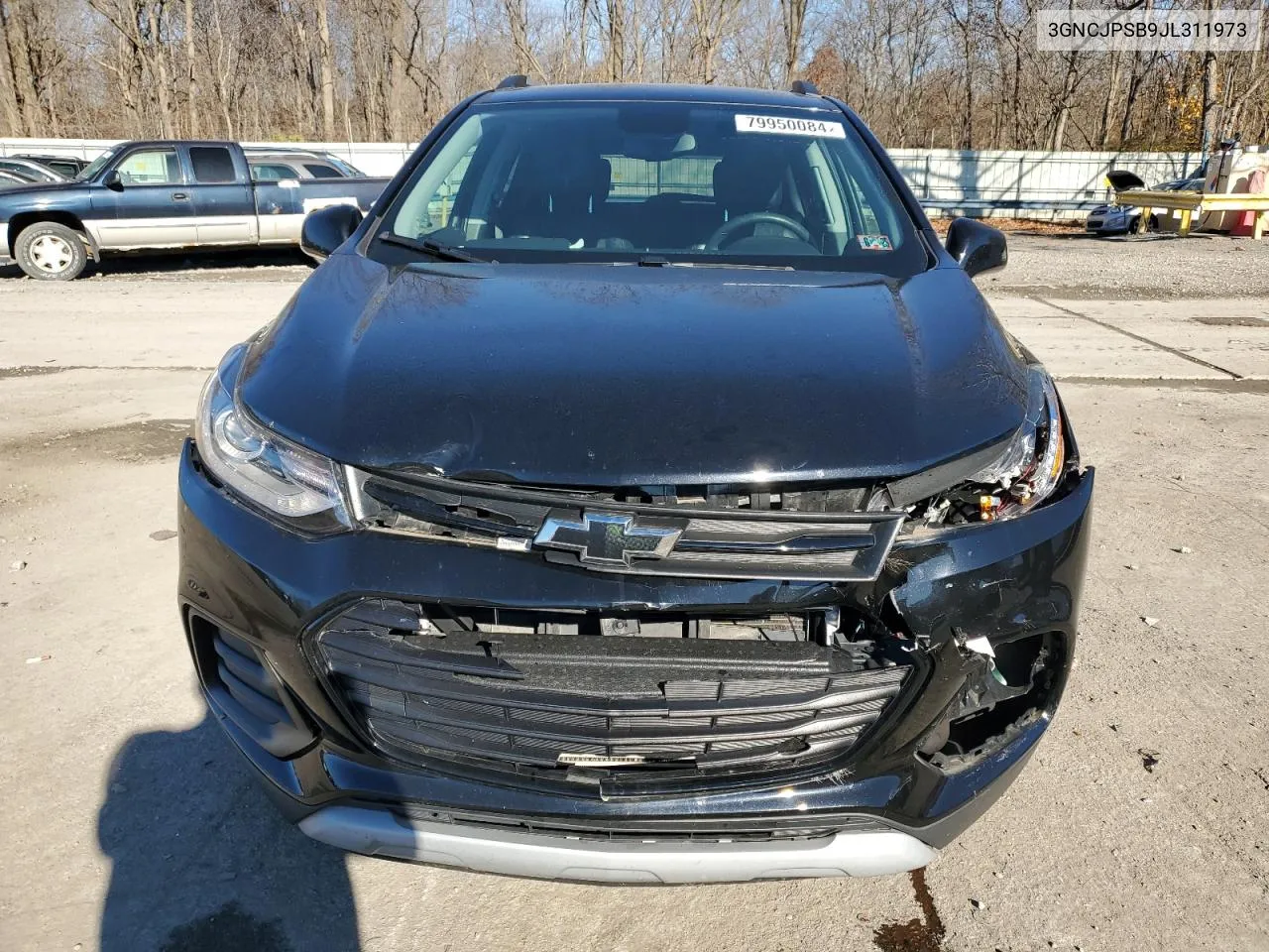 2018 Chevrolet Trax 1Lt VIN: 3GNCJPSB9JL311973 Lot: 79950084