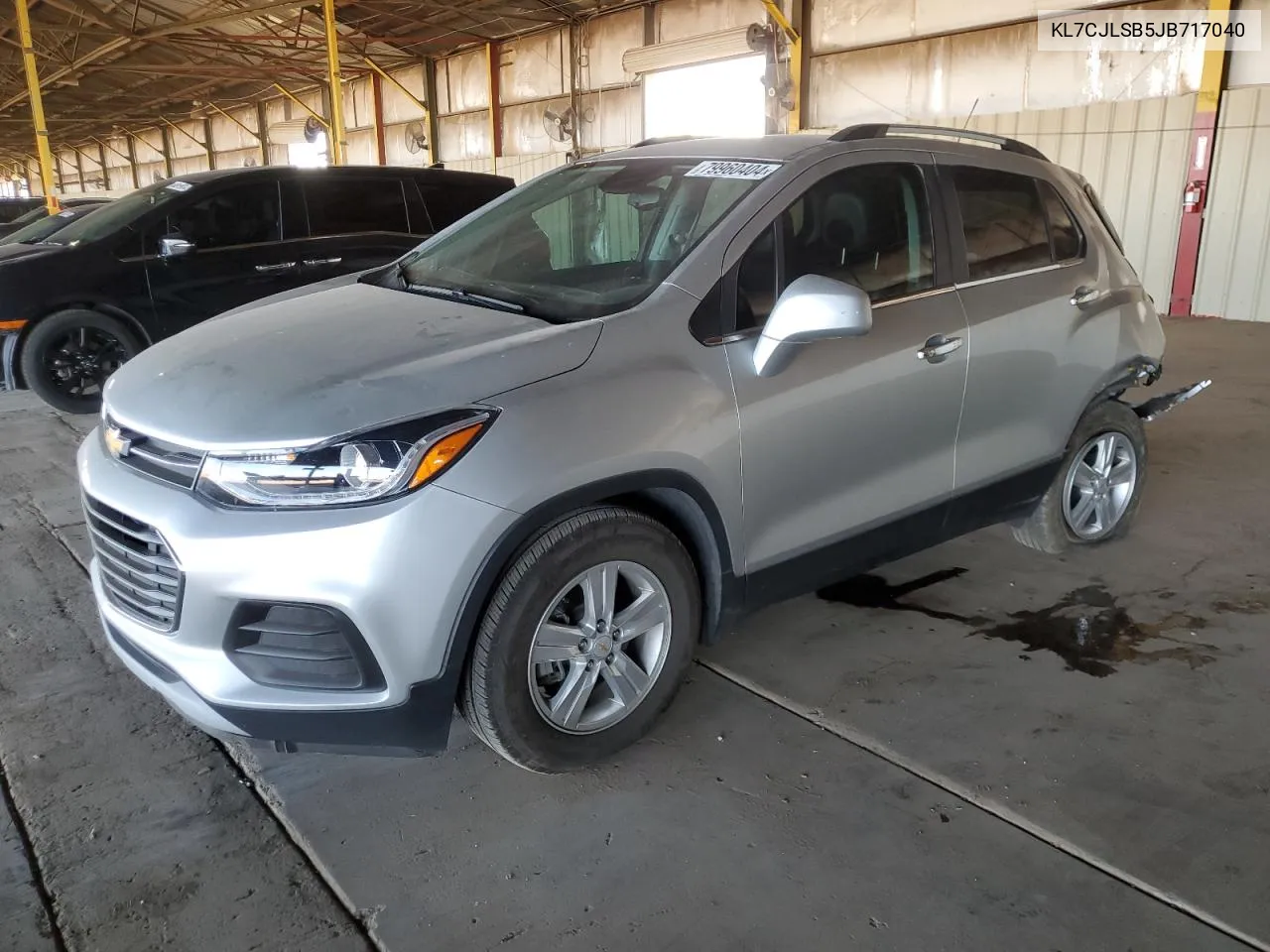 2018 Chevrolet Trax 1Lt VIN: KL7CJLSB5JB717040 Lot: 79960404