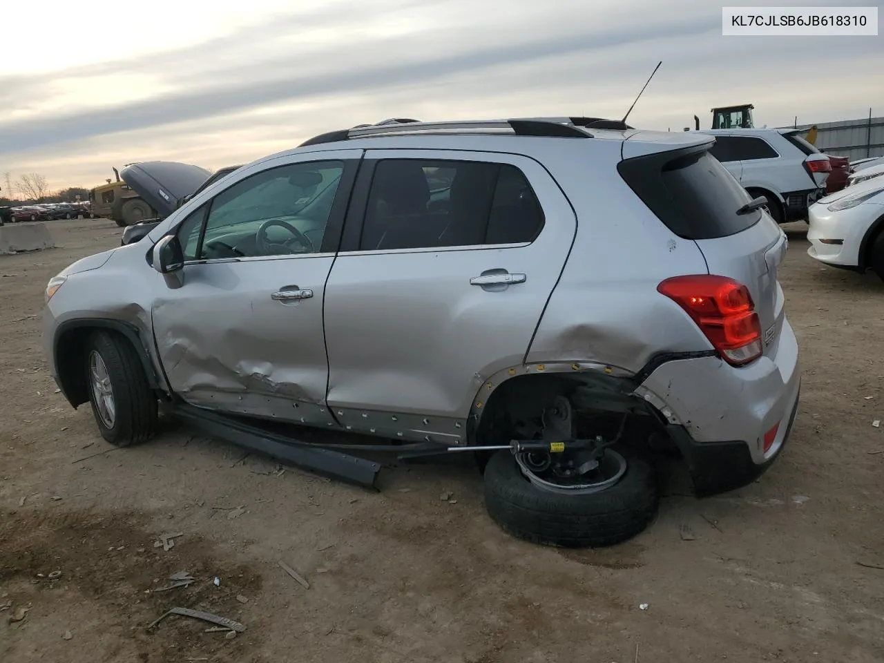 2018 Chevrolet Trax 1Lt VIN: KL7CJLSB6JB618310 Lot: 80153214