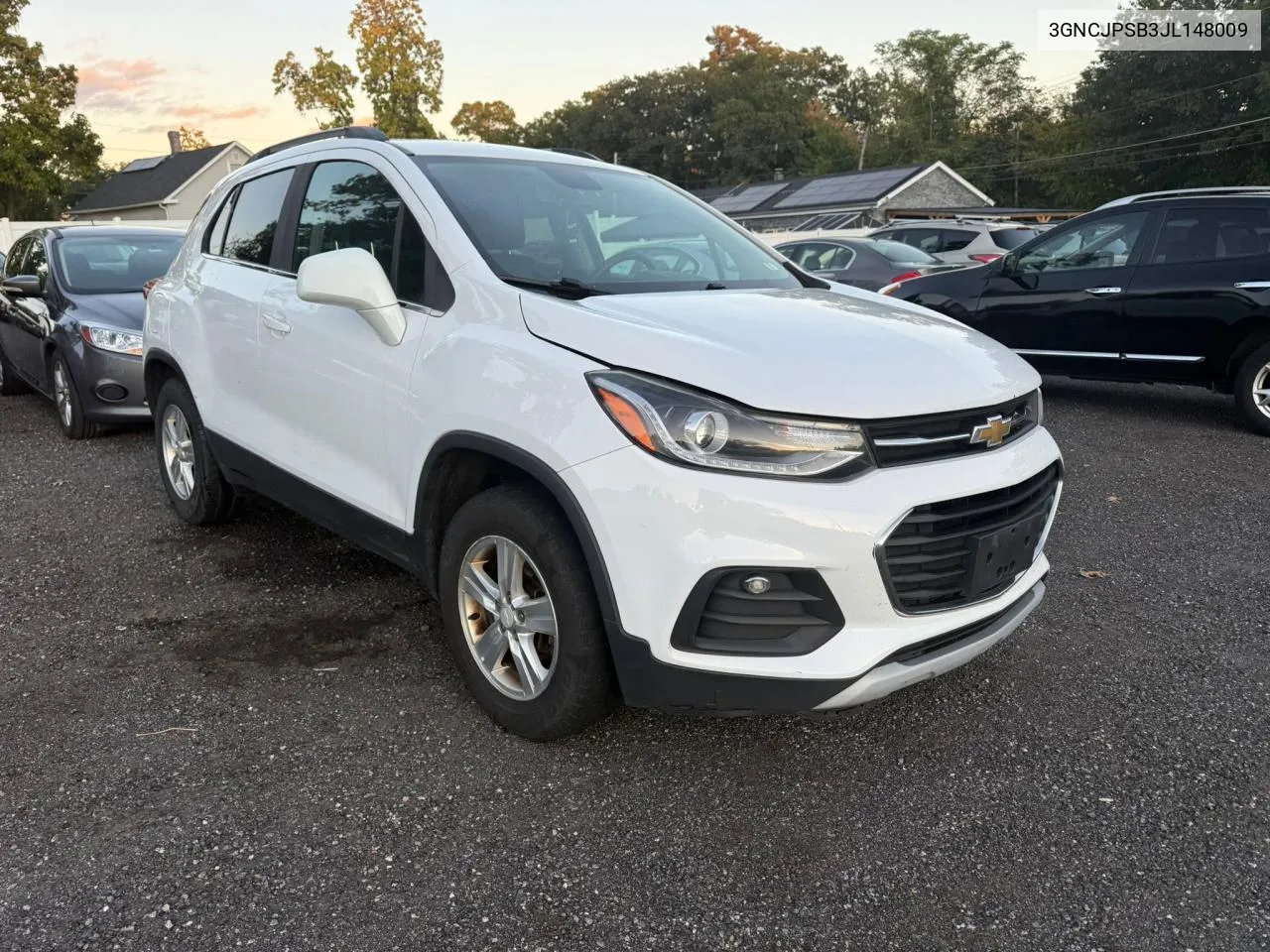 2018 Chevrolet Trax 1Lt VIN: 3GNCJPSB3JL148009 Lot: 80186254