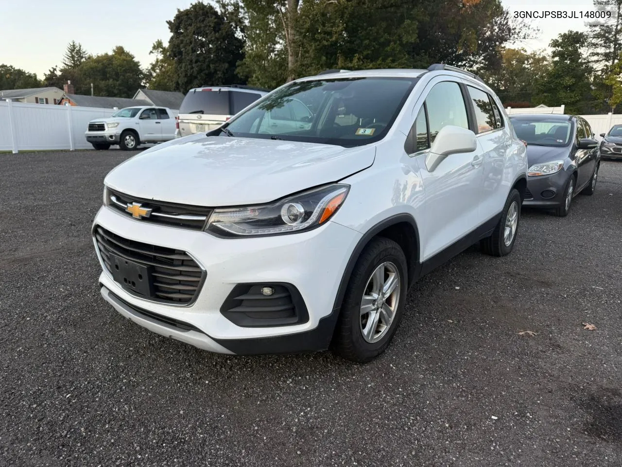 2018 Chevrolet Trax 1Lt VIN: 3GNCJPSB3JL148009 Lot: 80186254