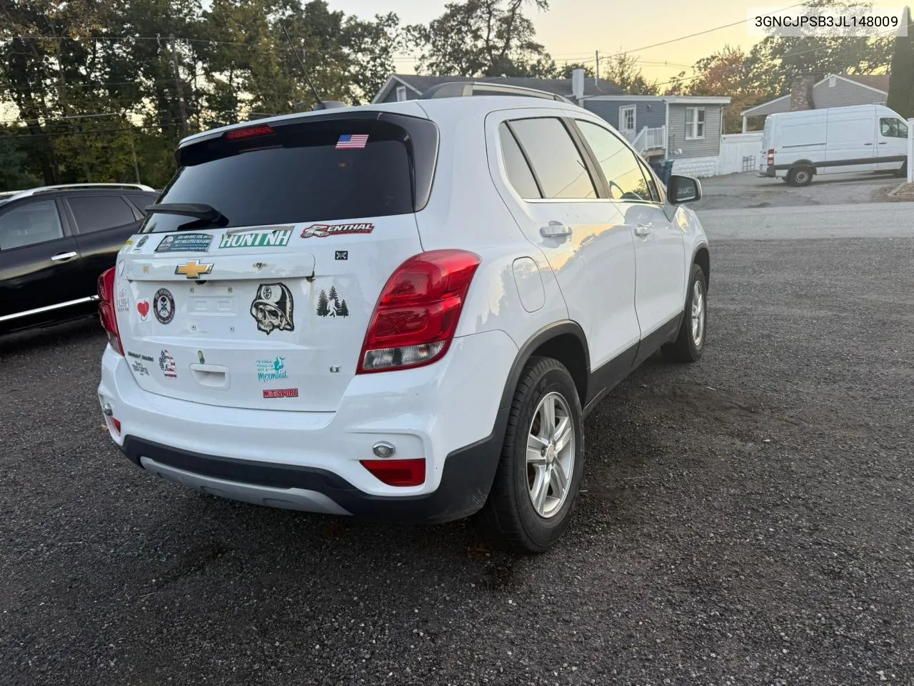 2018 Chevrolet Trax 1Lt VIN: 3GNCJPSB3JL148009 Lot: 80186254