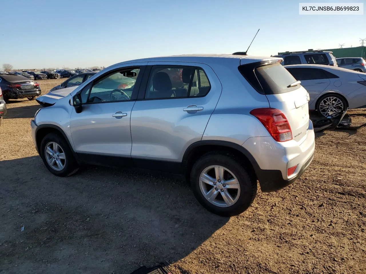 2018 Chevrolet Trax Ls VIN: KL7CJNSB6JB699823 Lot: 80366684