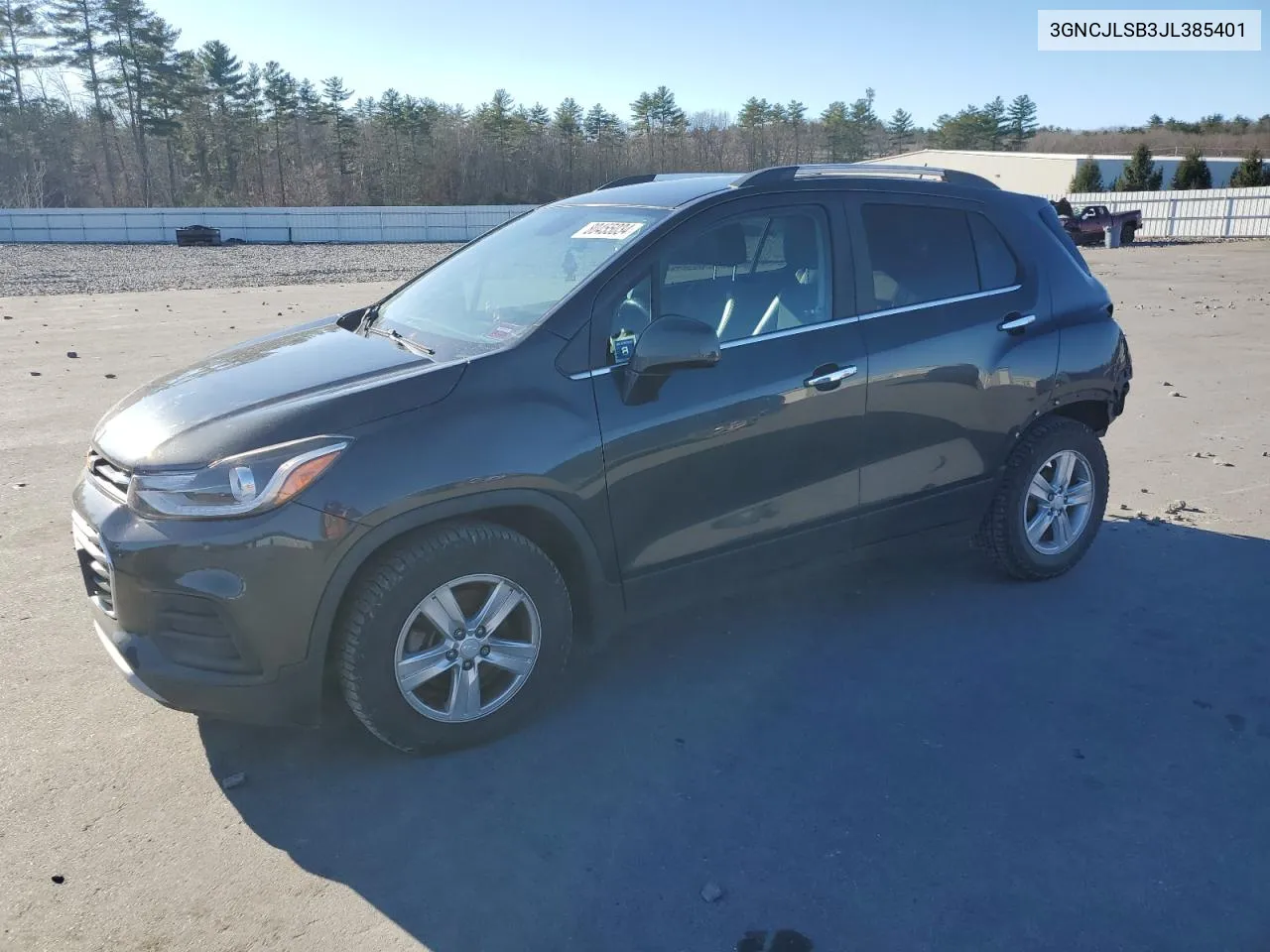 2018 Chevrolet Trax 1Lt VIN: 3GNCJLSB3JL385401 Lot: 80455034