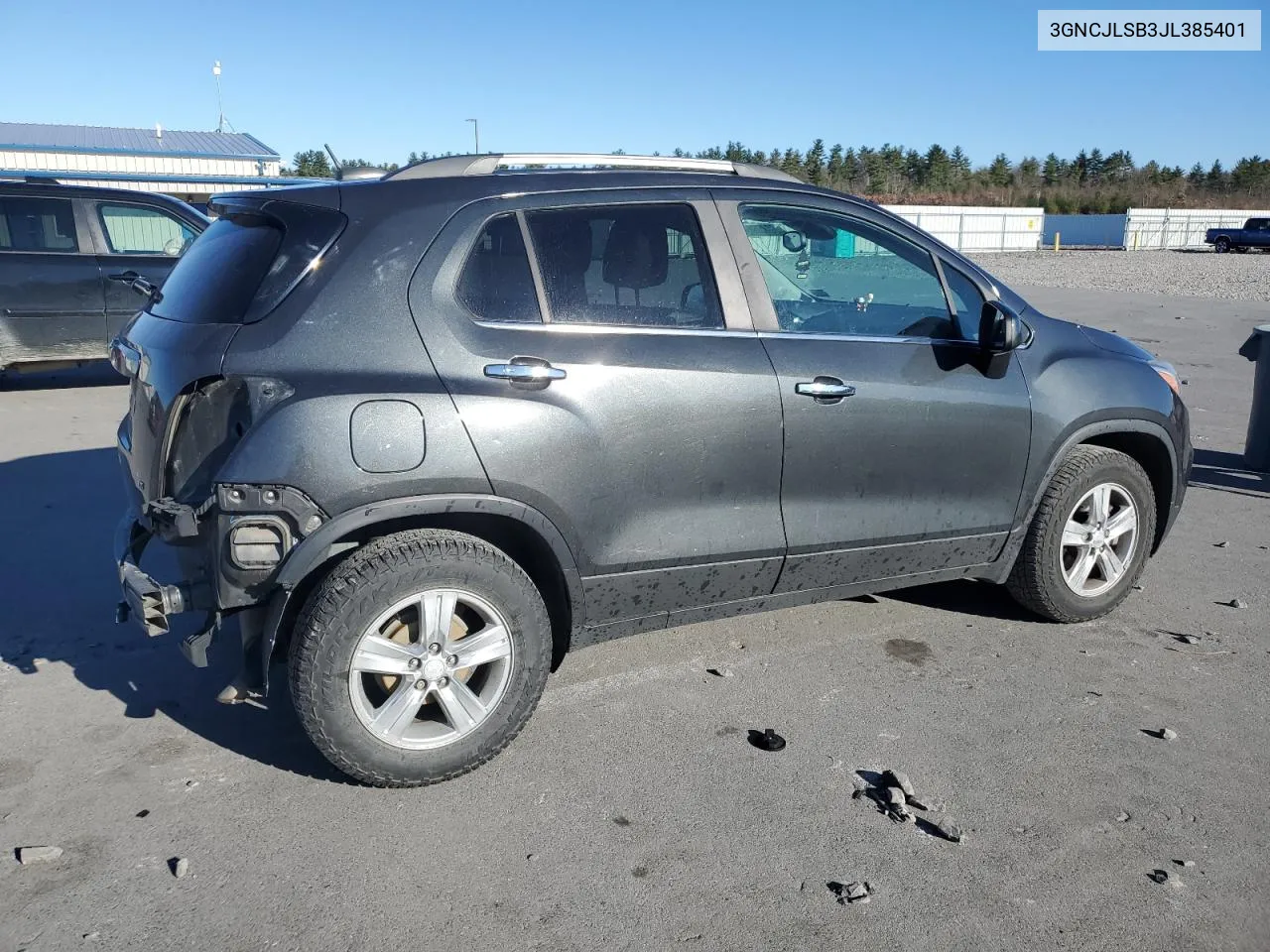 2018 Chevrolet Trax 1Lt VIN: 3GNCJLSB3JL385401 Lot: 80455034